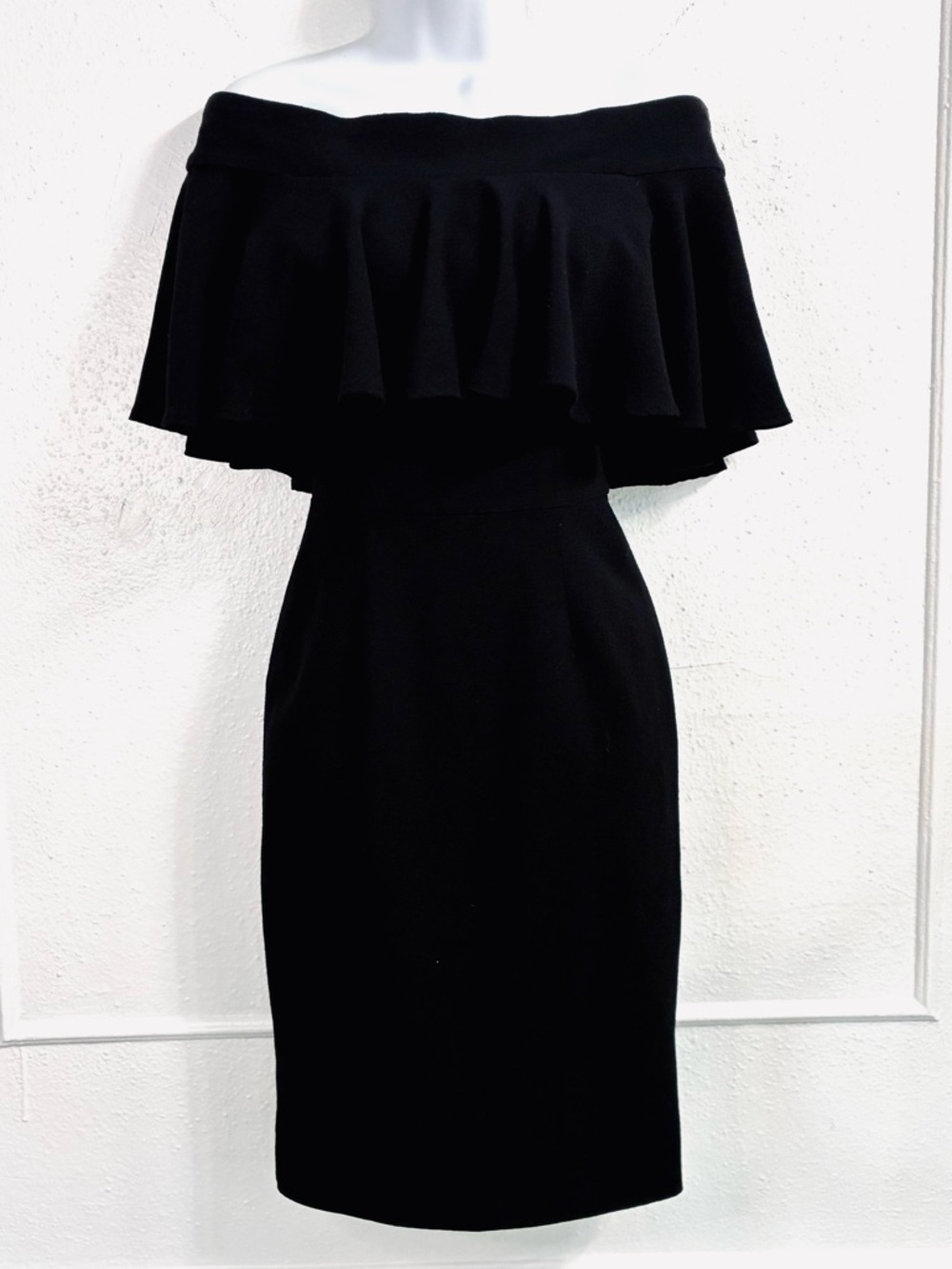 Maggie Dress by Dress The Population Black Sz.S